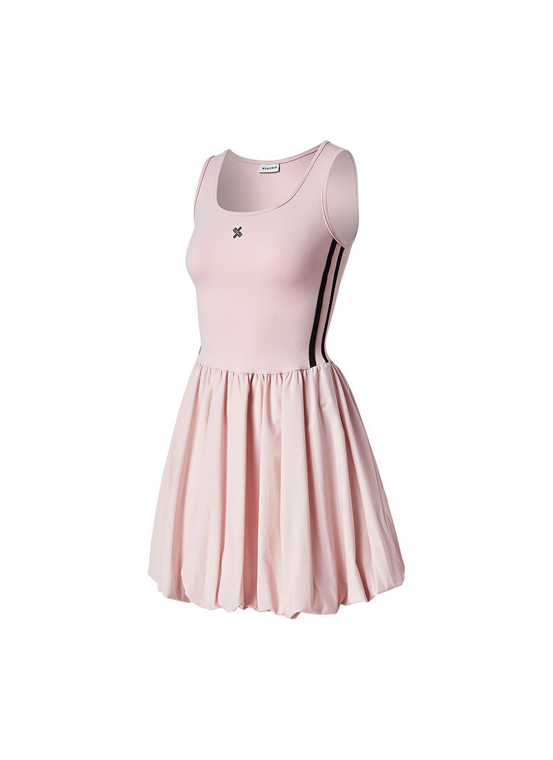 Trackline Balloon Sleveeless Dress