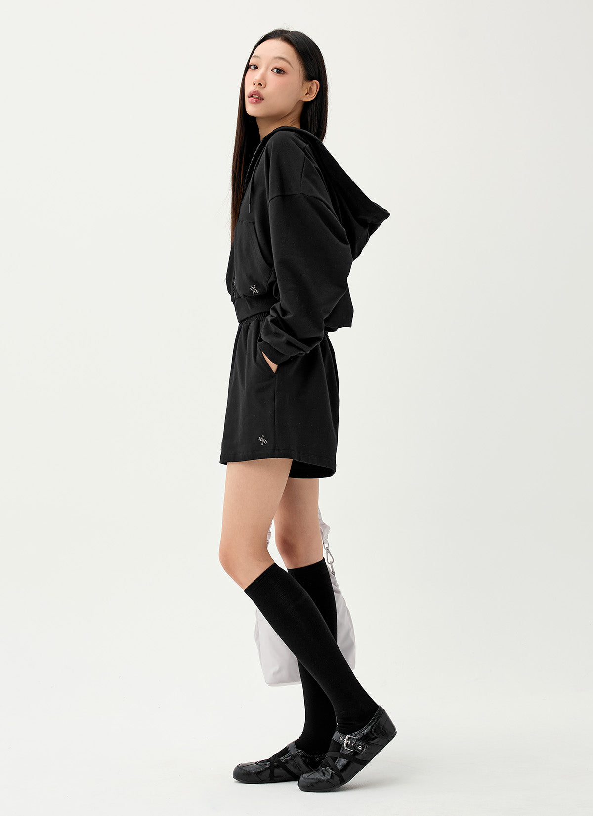 Soft Light Hood Zip-Up