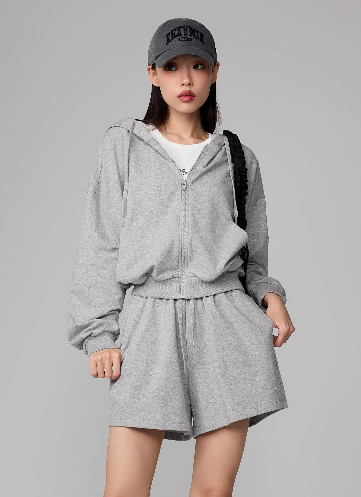 Soft Light Hood Zip-Up