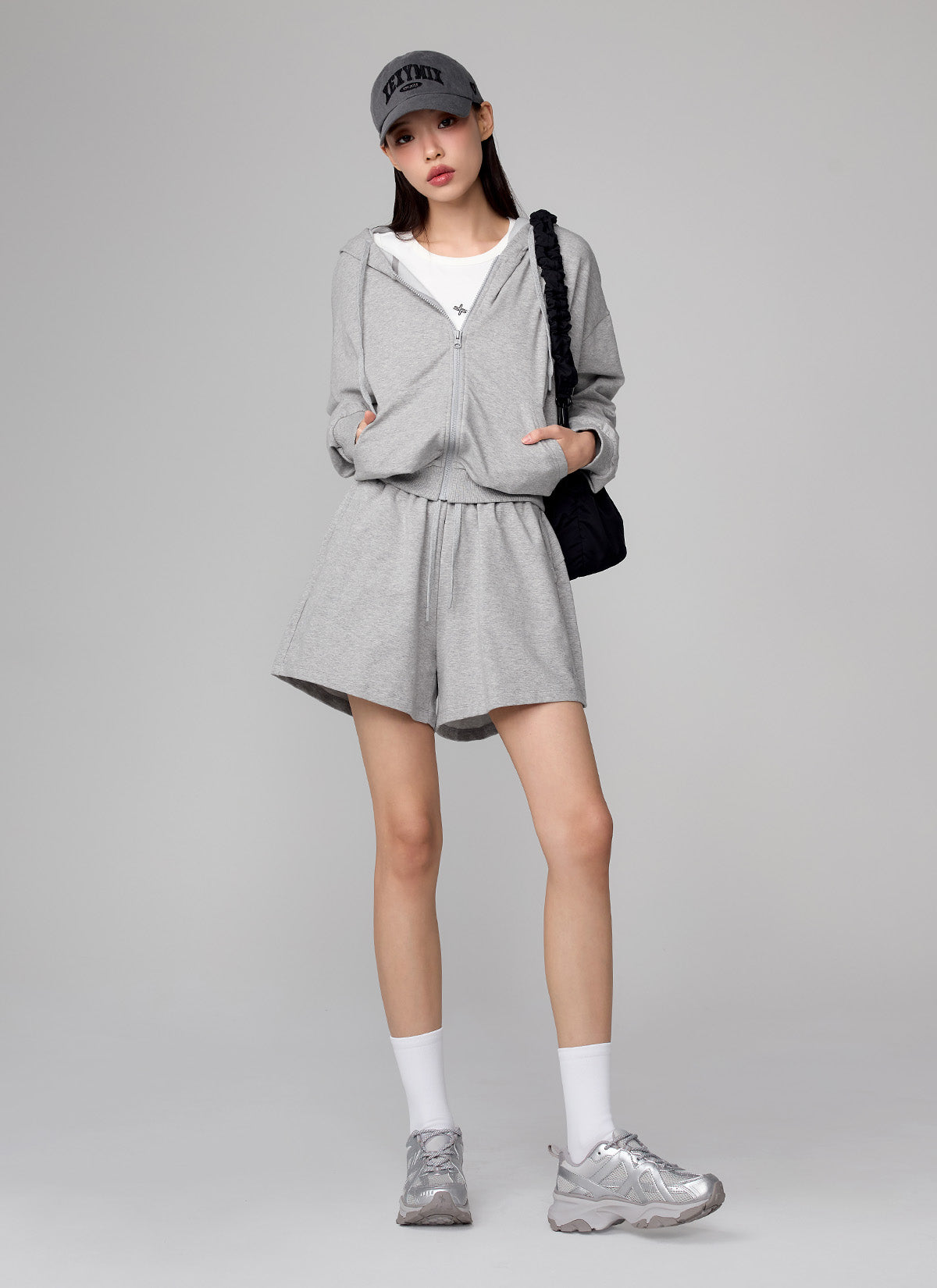 Soft Light Hood Zip-Up