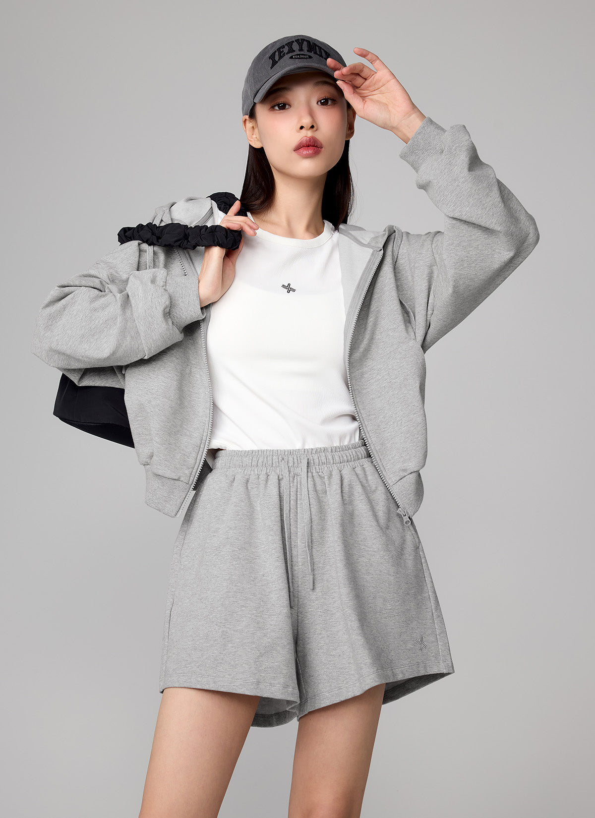 Soft Light Hood Zip-Up