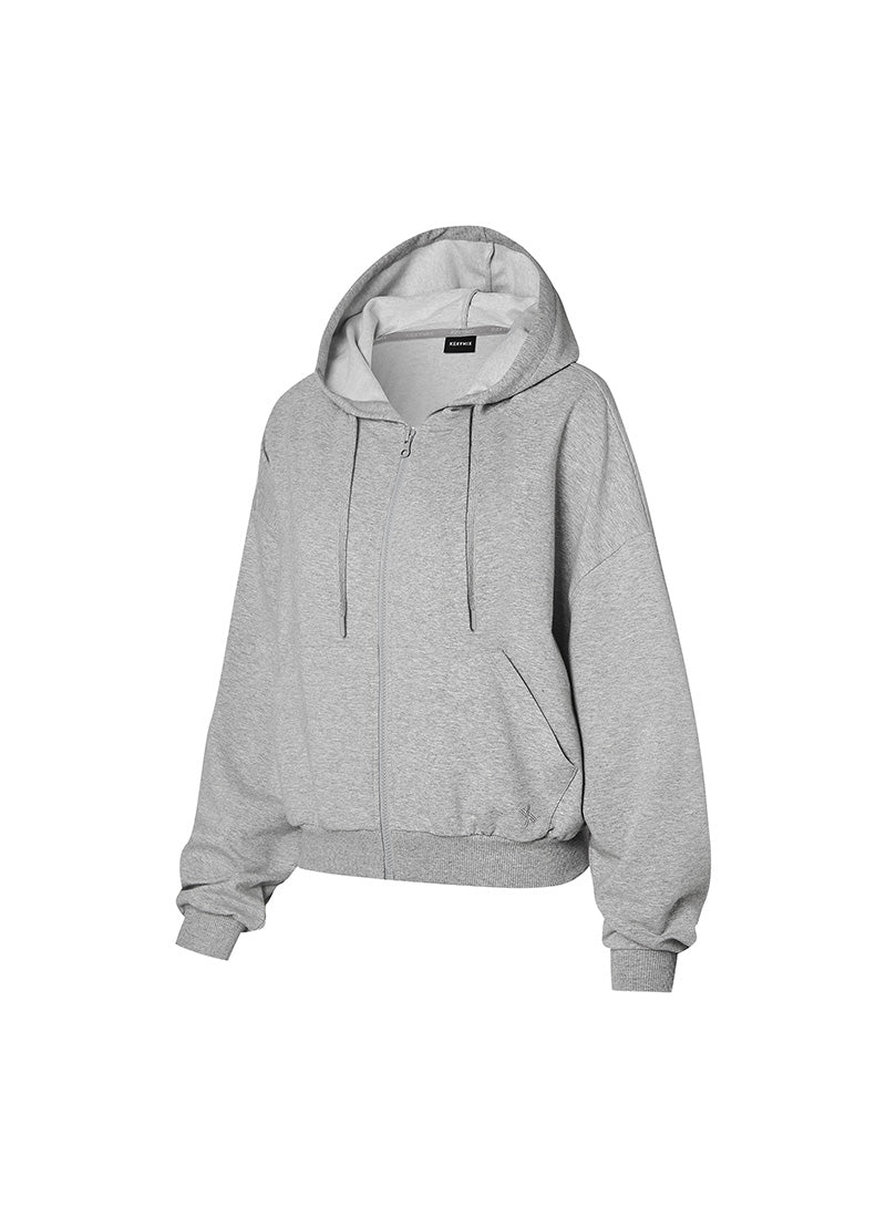 Soft Light Hood Zip-Up