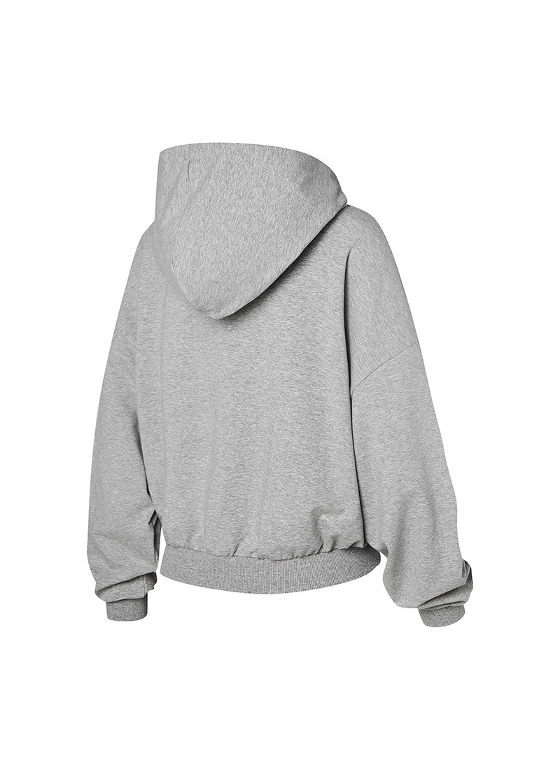 Soft Light Hood Zip-Up