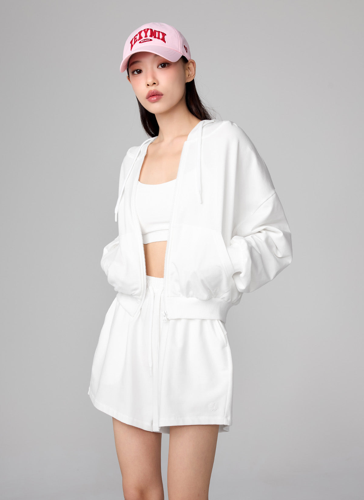 Soft Light Hood Zip-Up