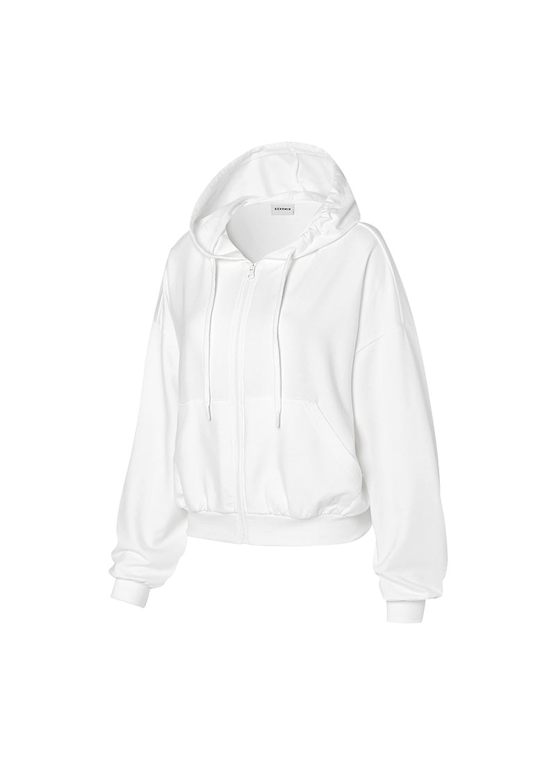 Soft Light Hood Zip-Up