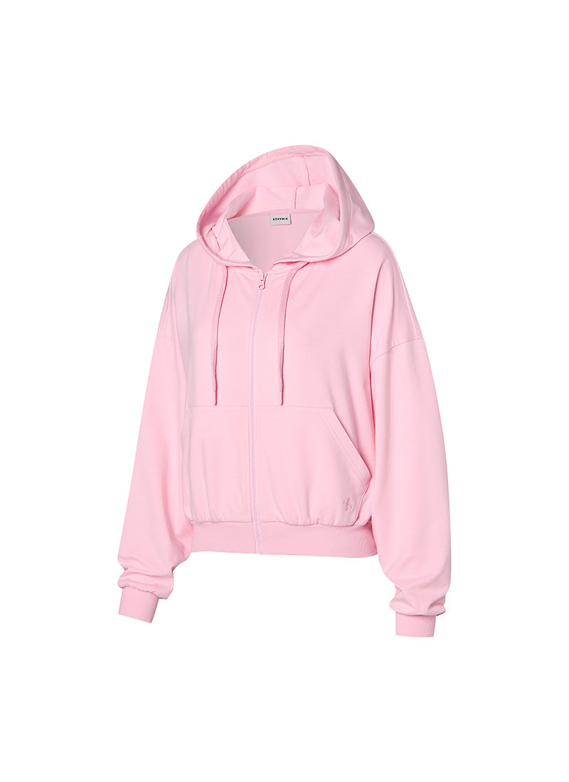 Soft Light Hood Zip-Up