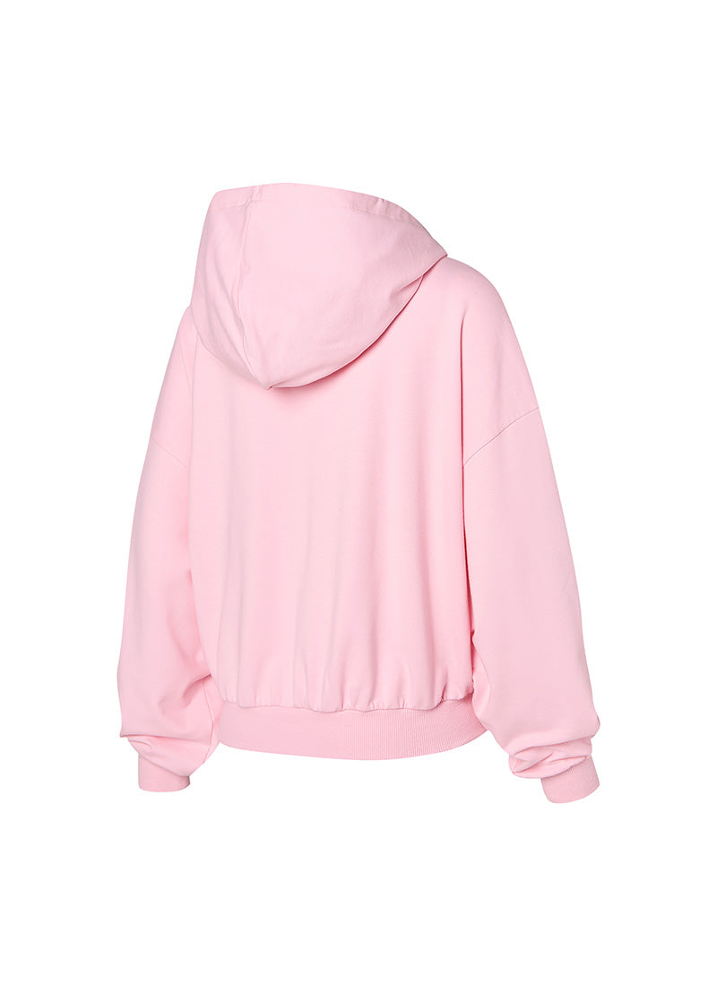 Soft Light Hood Zip-Up