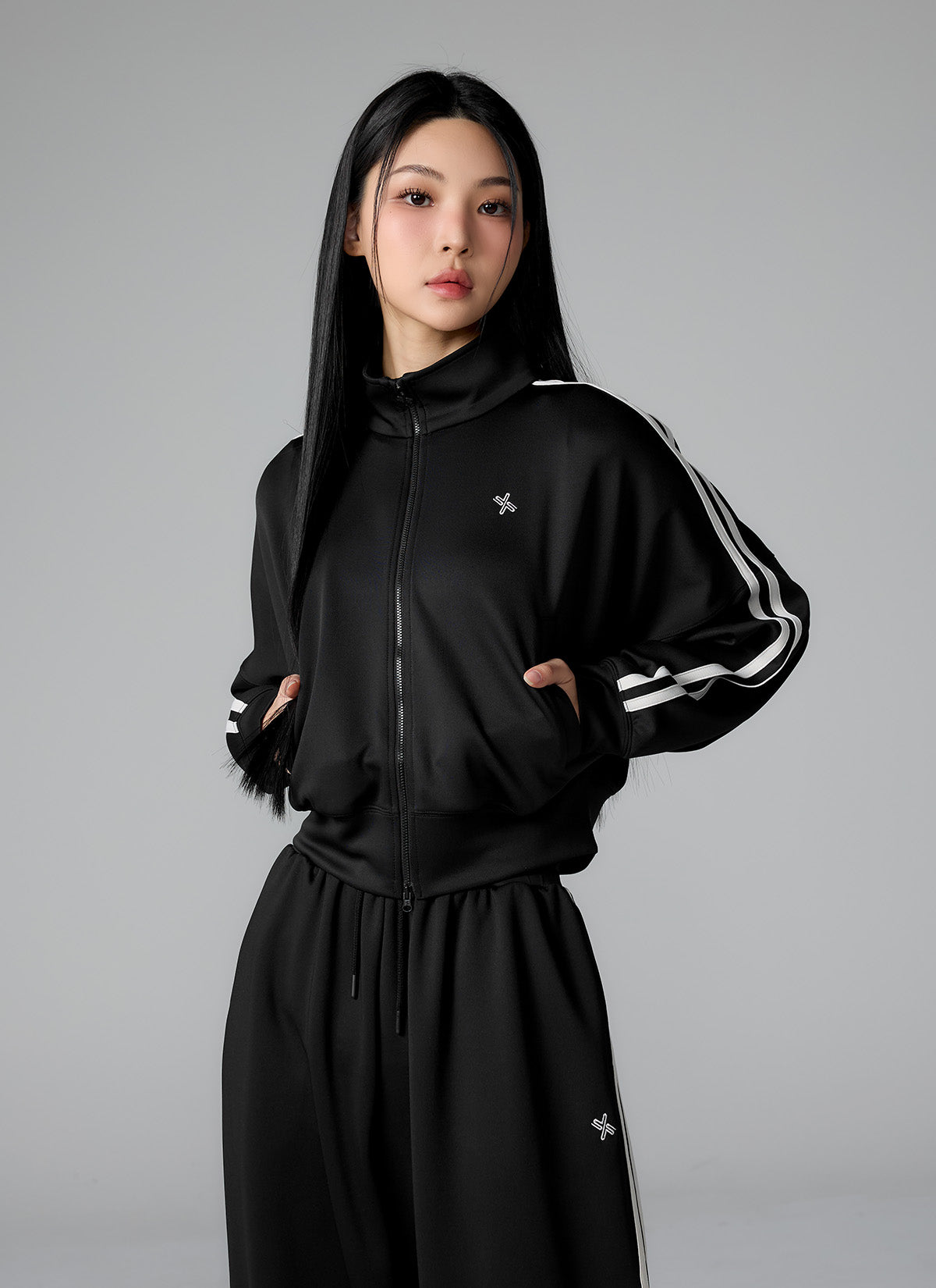 More Trackline Zip Up Jacket
