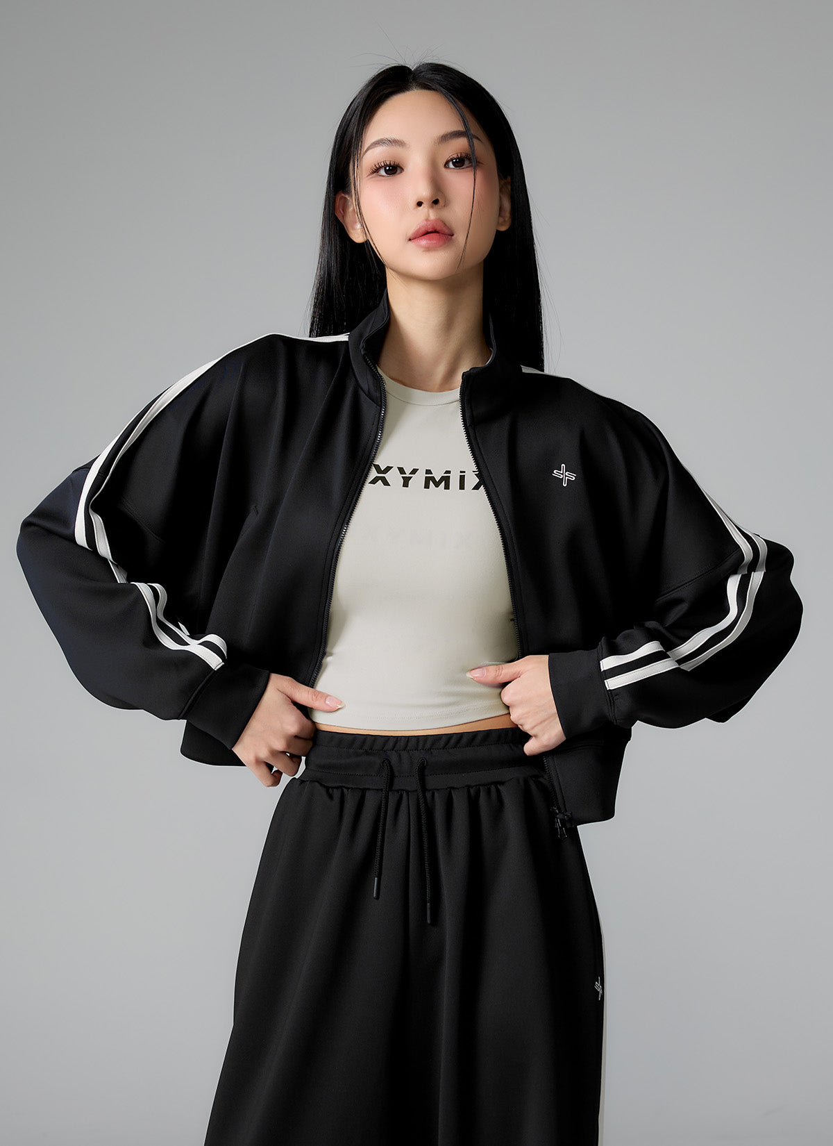 More Trackline Zip Up Jacket