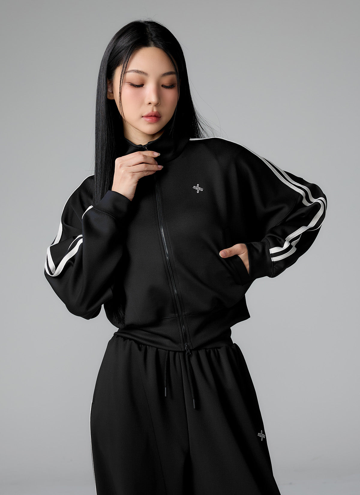 More Trackline Zip Up Jacket