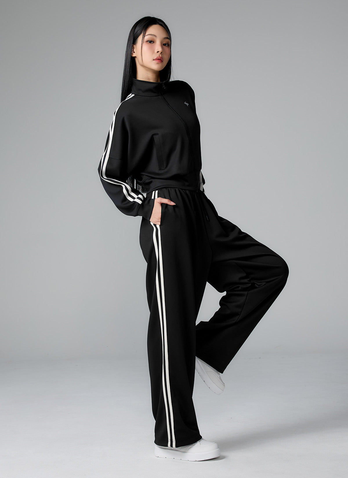 More Trackline Zip Up Jacket