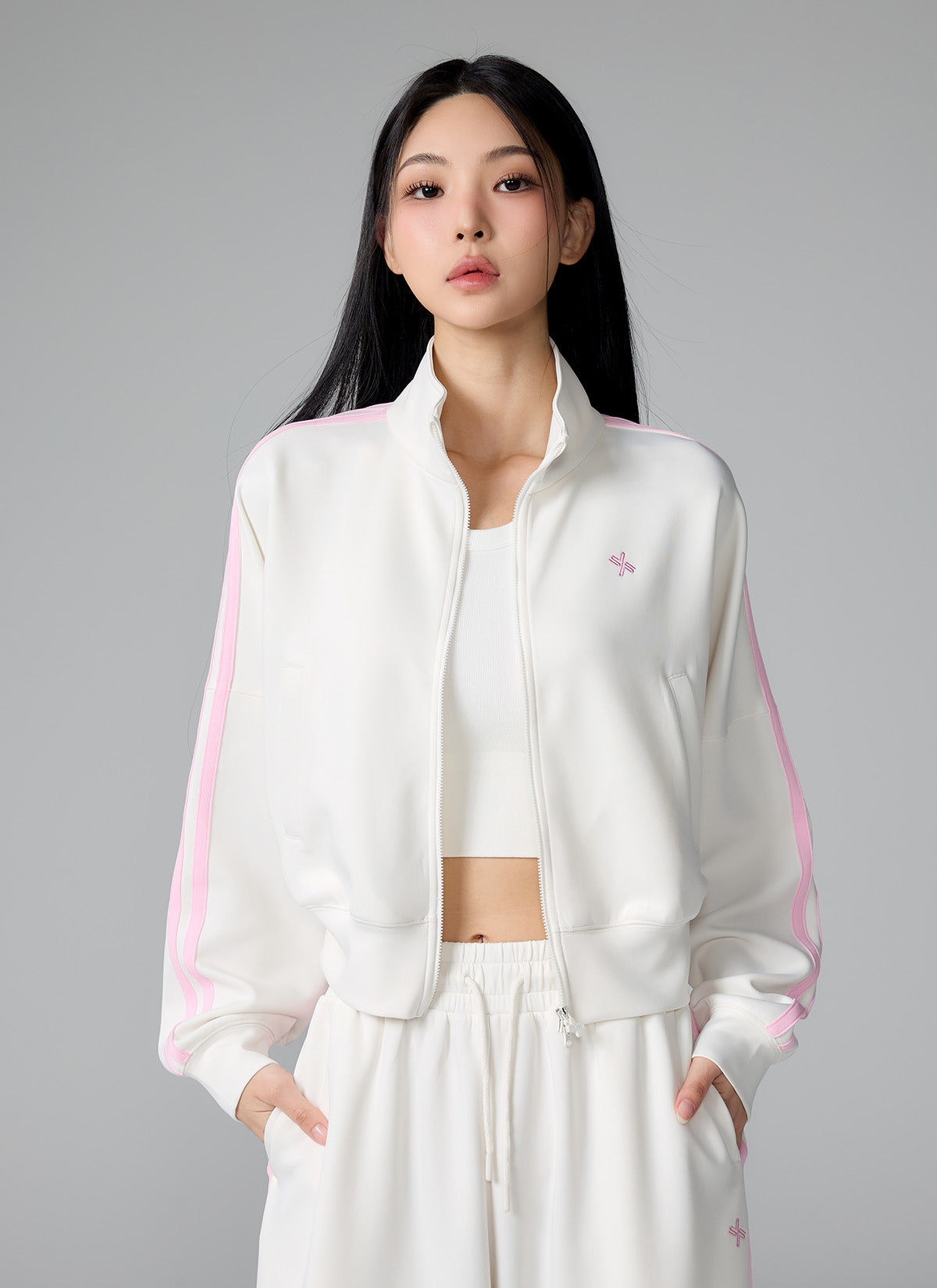 More Trackline Zip Up Jacket