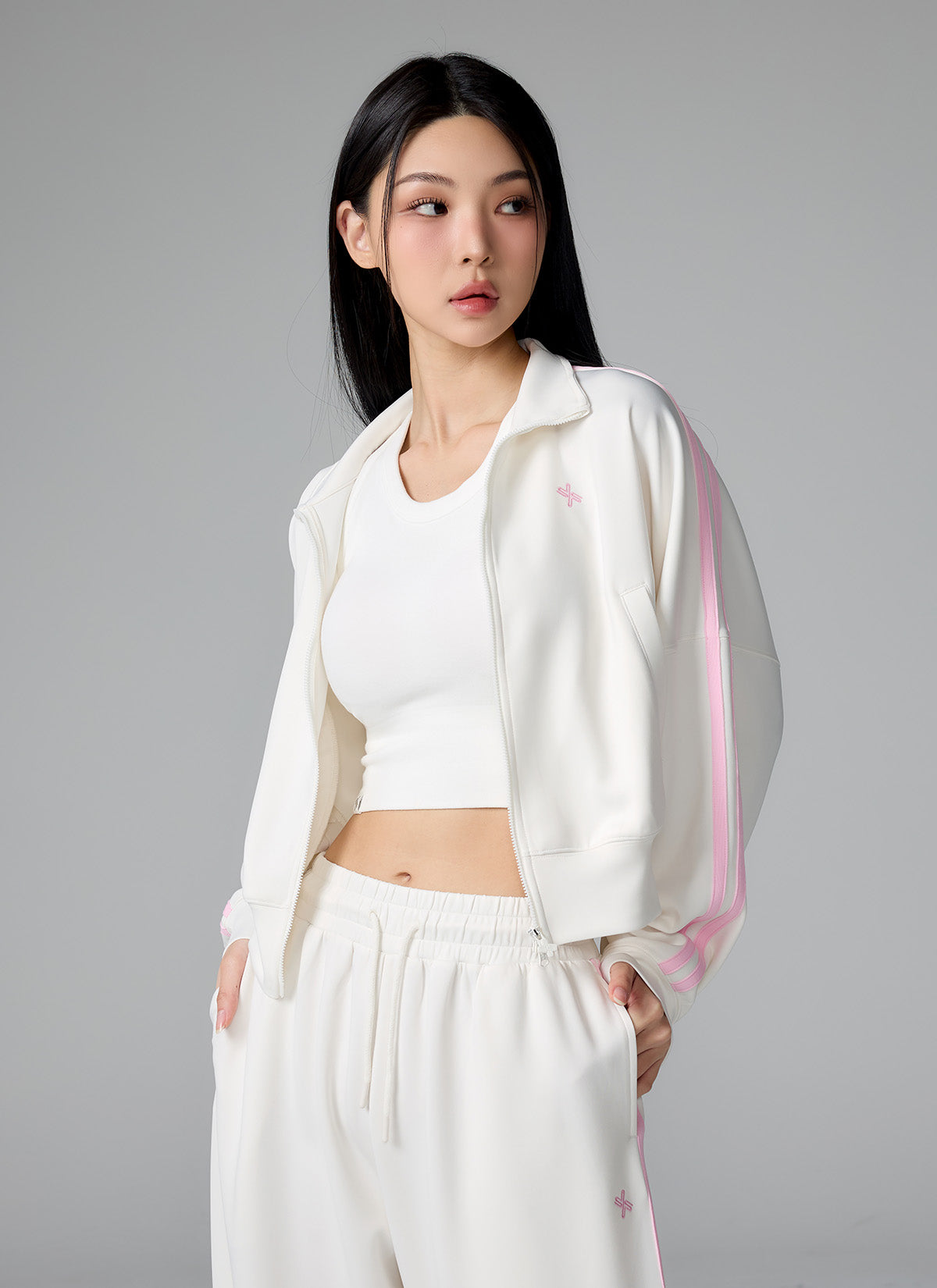More Trackline Zip Up Jacket
