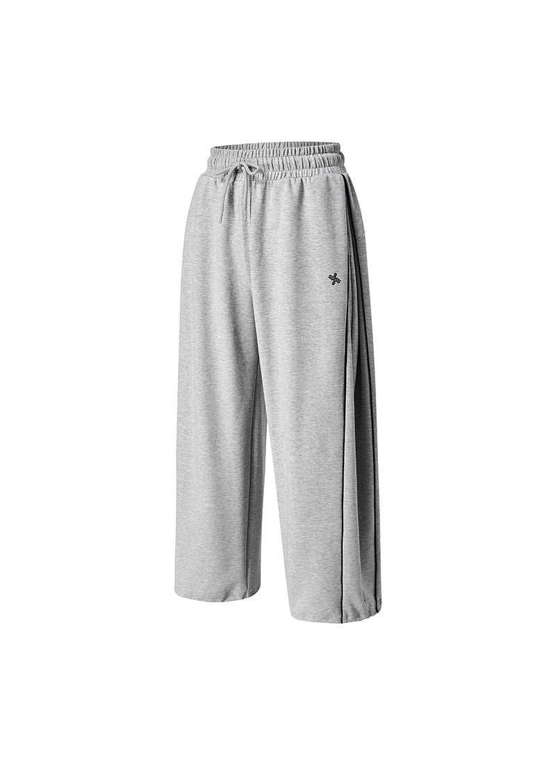 Piping Balloon Wide Sports Pants