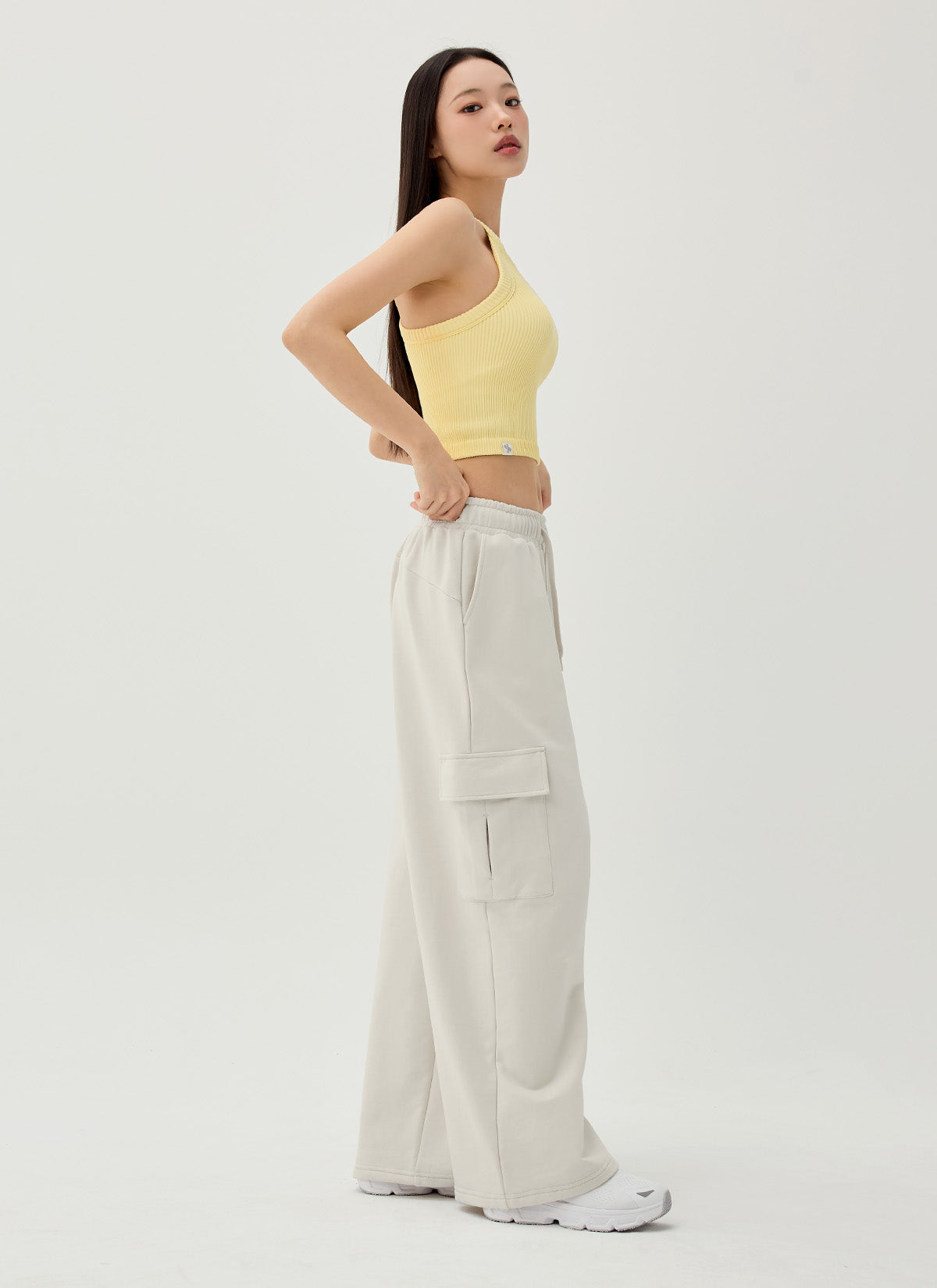 Lazy Mood Cargo Wide Sports Pants