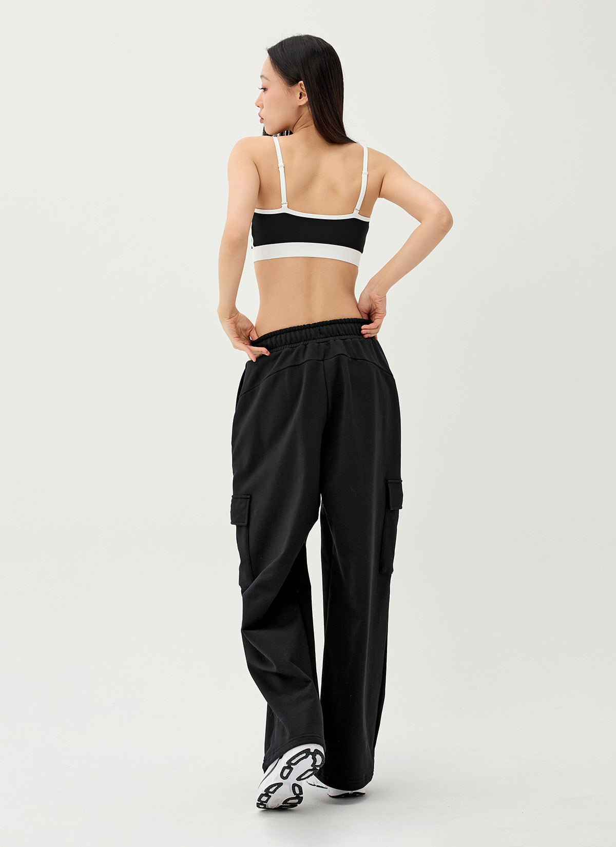 Lazy Mood Cargo Wide Sports Pants