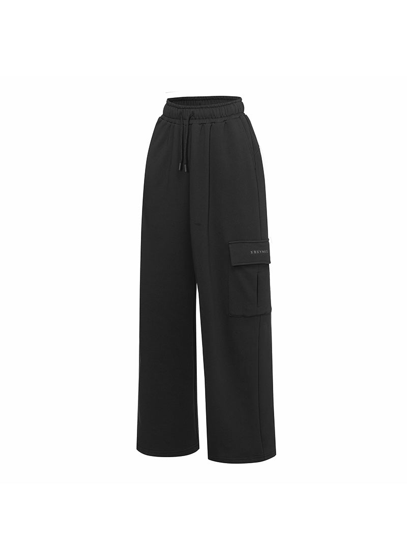 Lazy Mood Cargo Wide Sports Pants