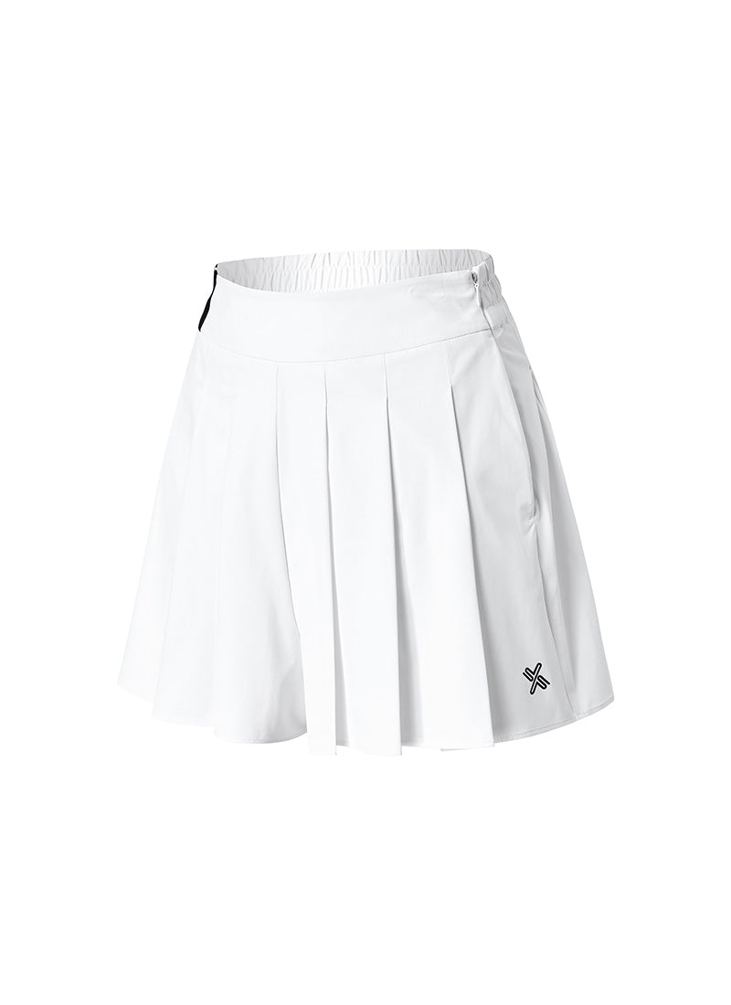 Trackline Pleats Two-in-One Shorts