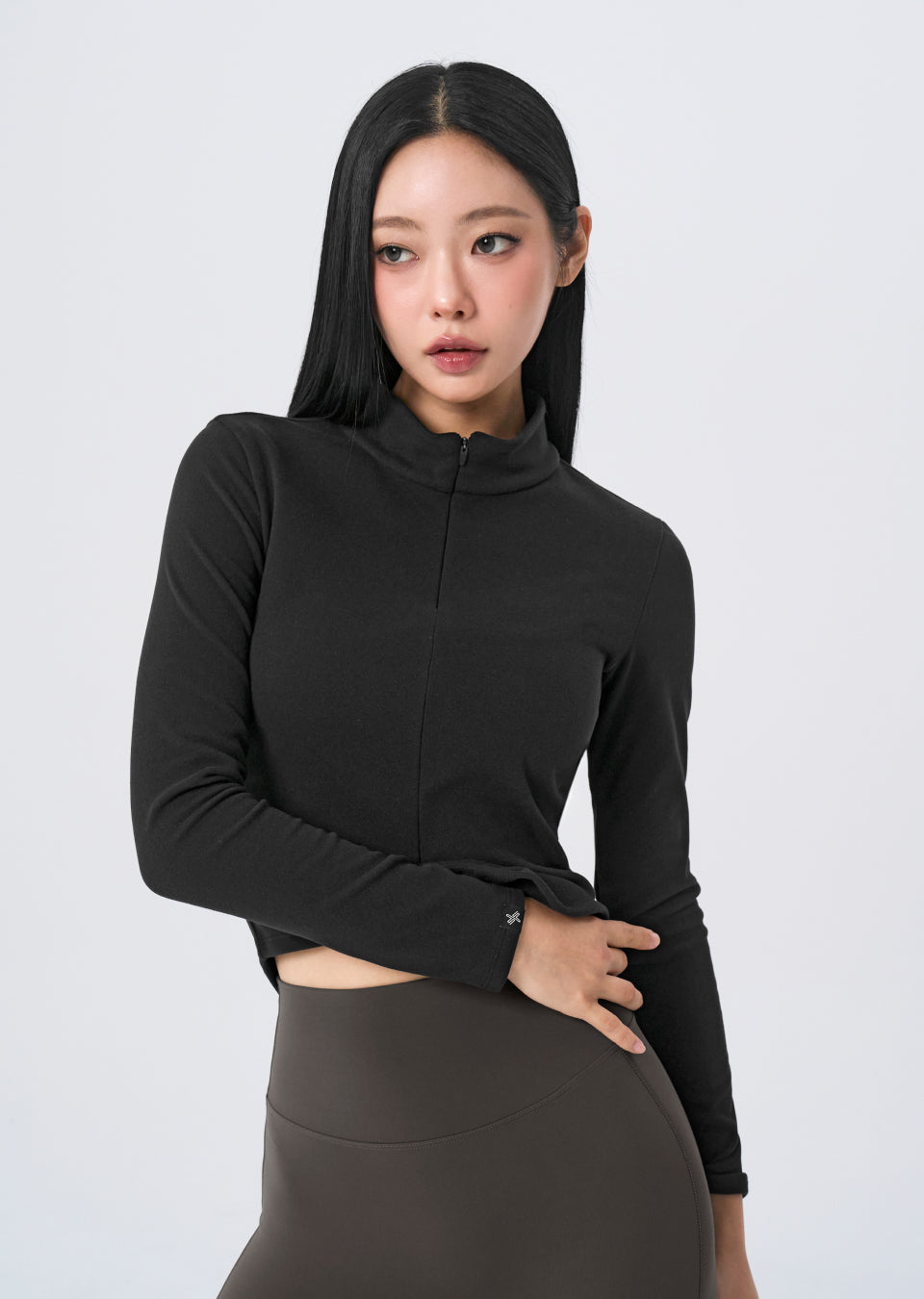 Warm Smooth Half-Zip Long Sleeve