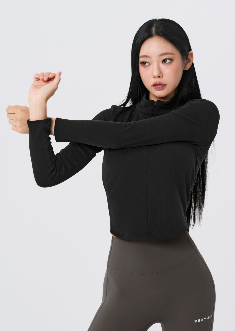 Warm Smooth Half-Zip Long Sleeve