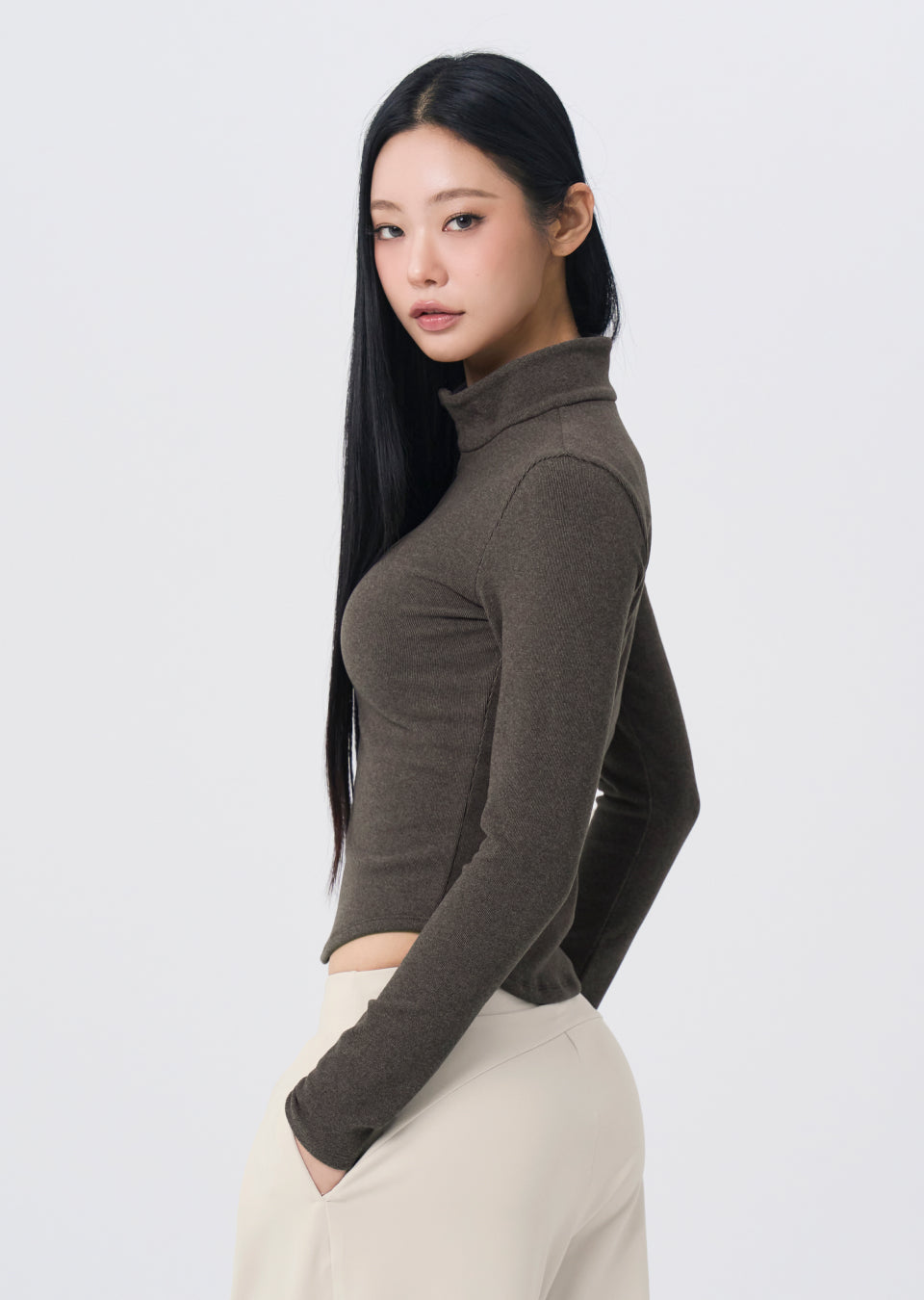 Warm Smooth Half-Zip Long Sleeve
