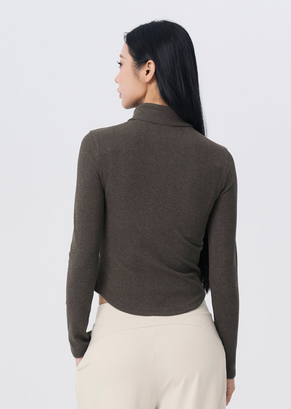 Warm Smooth Half-Zip Long Sleeve