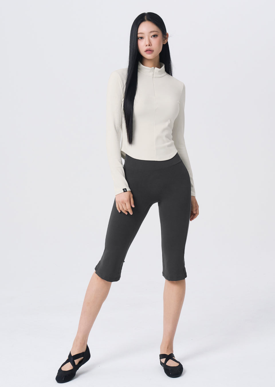 Warm Smooth Half-Zip Long Sleeve