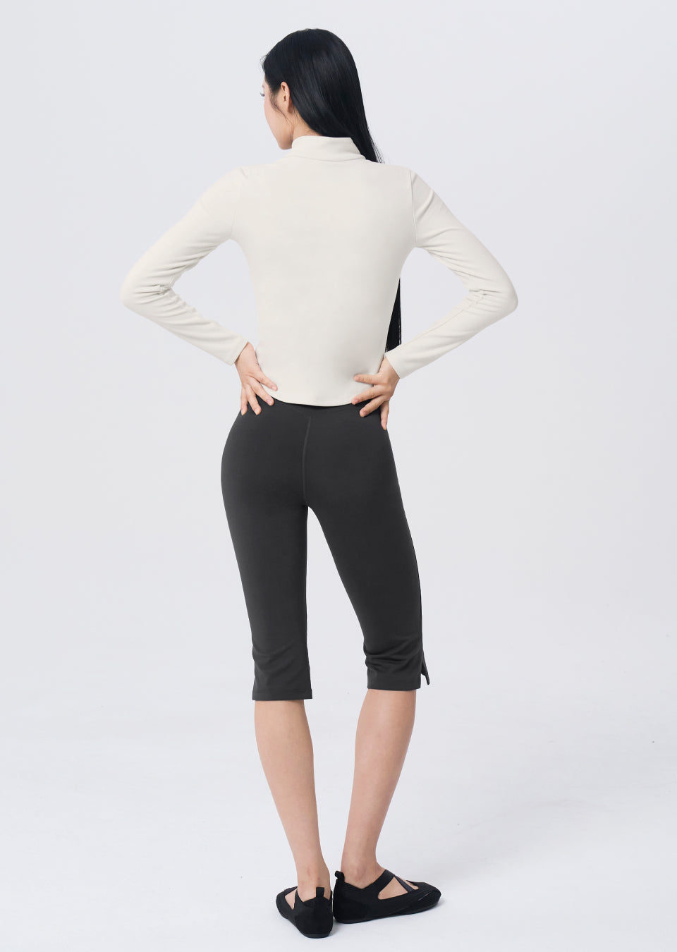 Warm Smooth Half-Zip Long Sleeve