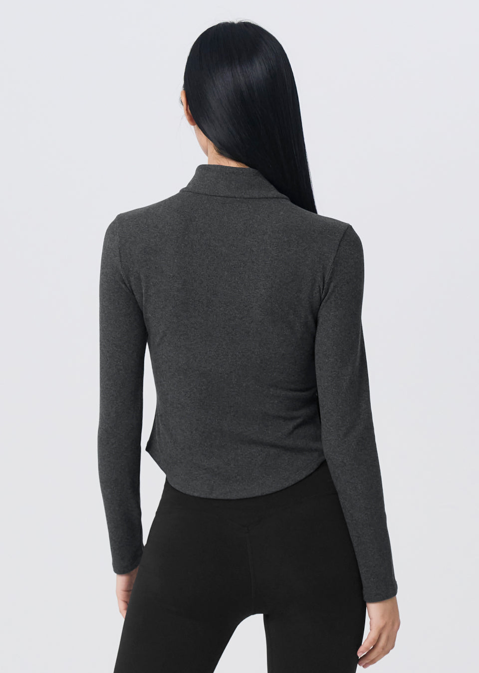 Warm Smooth Half-Zip Long Sleeve
