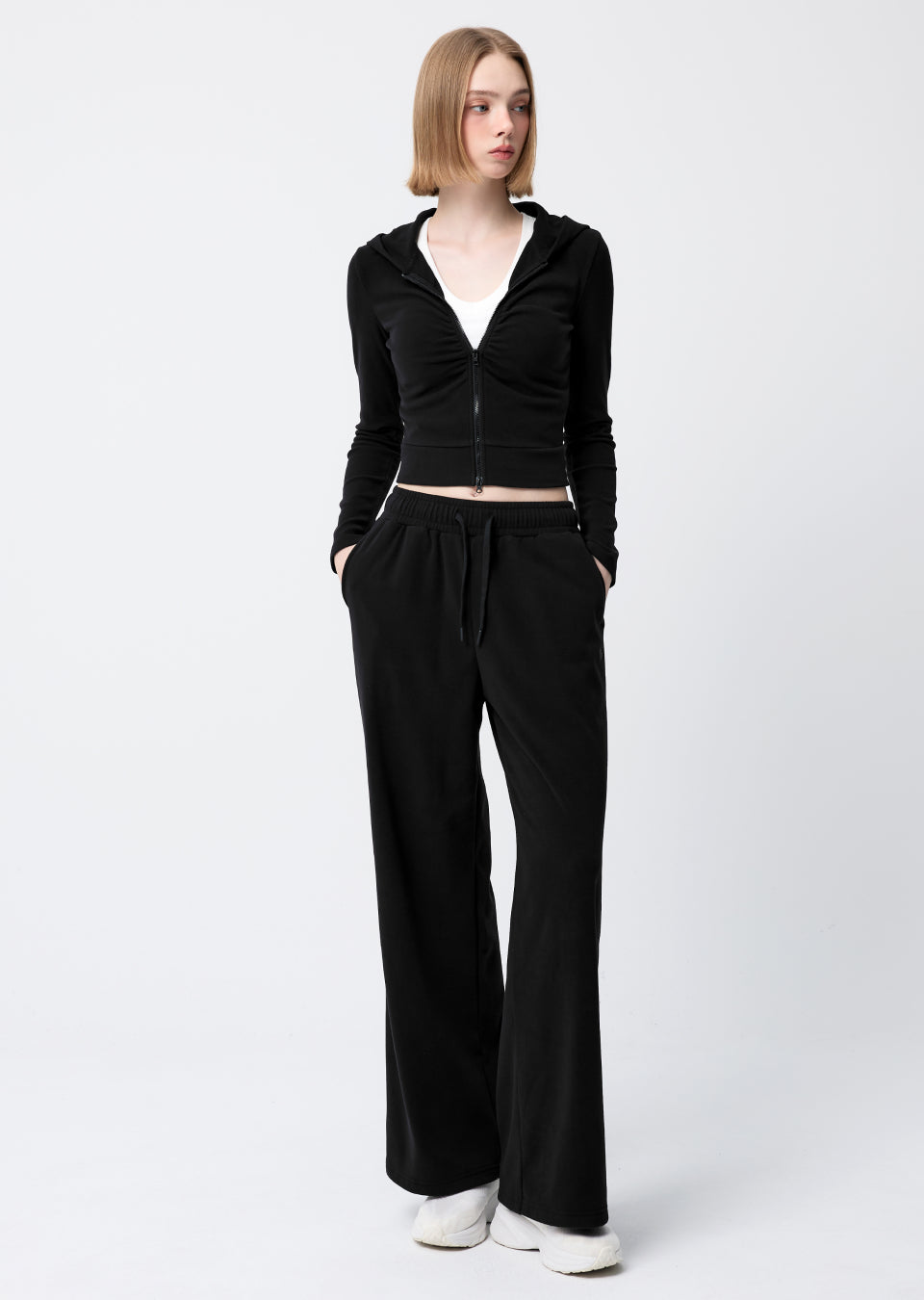 Easy Warm Semi Wide Pants