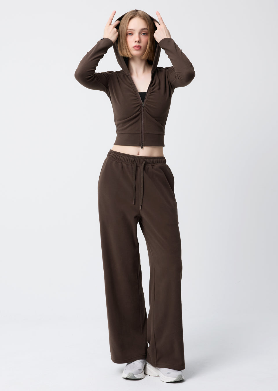 Easy Warm Semi Wide Pants