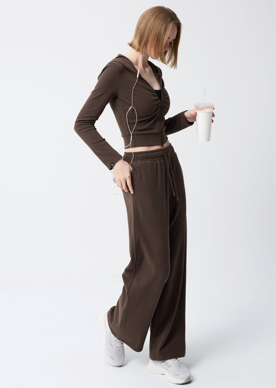 Easy Warm Semi Wide Pants