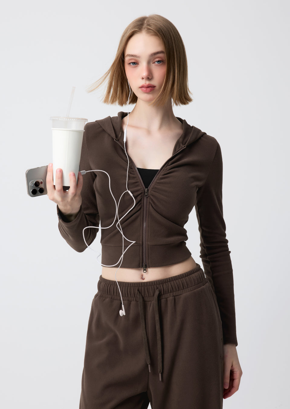 Easy Warm Semi Wide Pants
