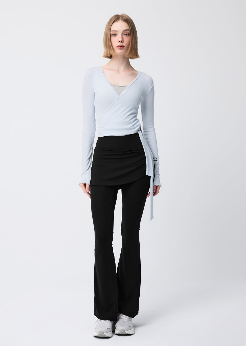 [Go Youn-Jung's Outfit] Ribbed Wrap Cardigan