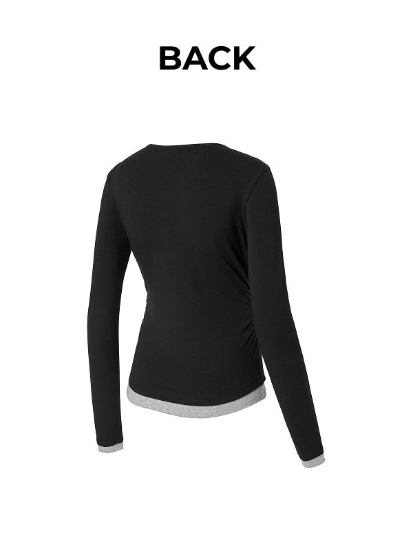 Double Layered Long Sleeve