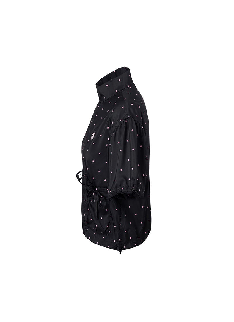 Airy Dot Short Sleeve Jumper