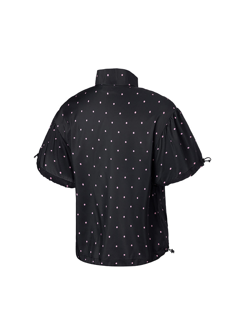 Airy Dot Short Sleeve Jumper