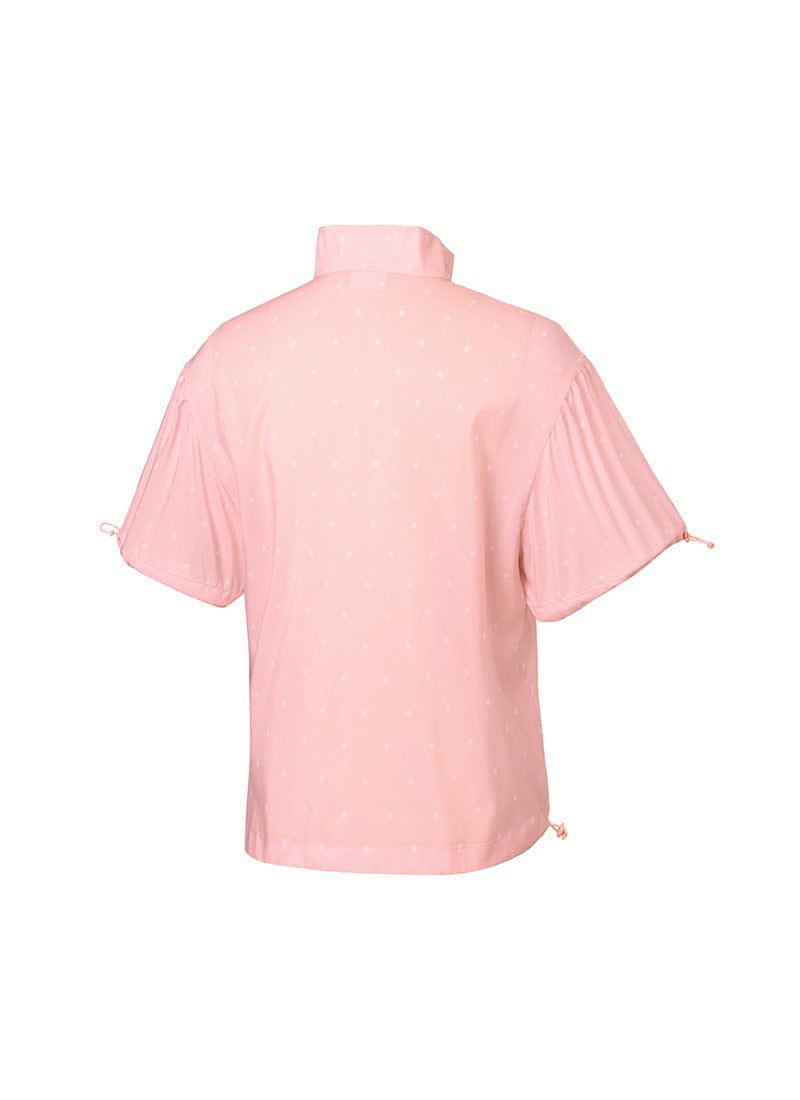 Airy Dot Short Sleeve Jumper
