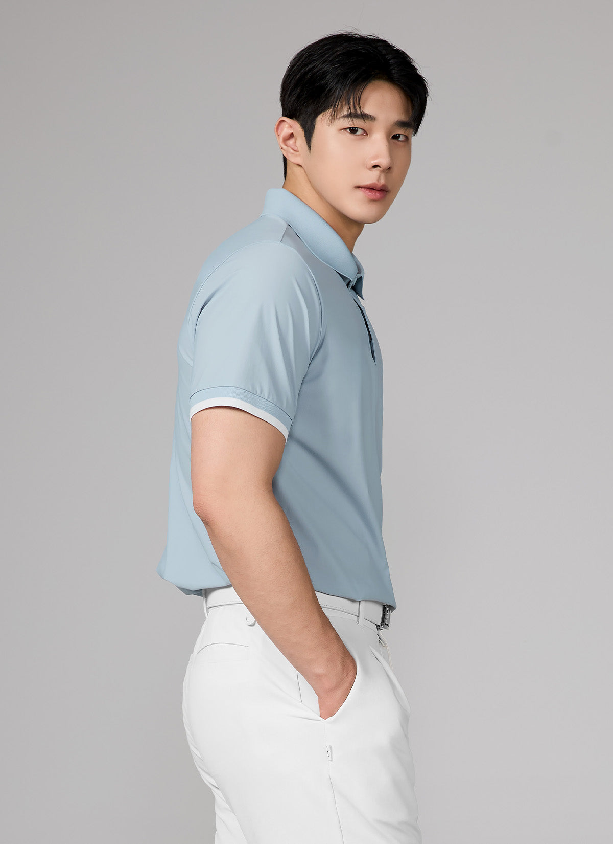 Line Key Point Polo Short Sleeve