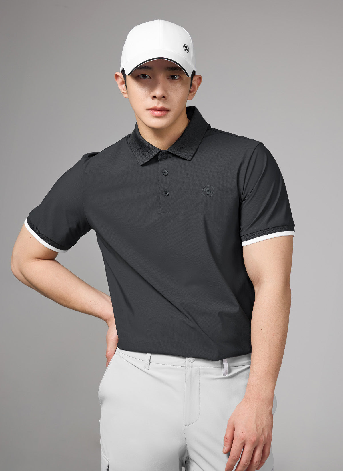 Line Key Point Polo Short Sleeve