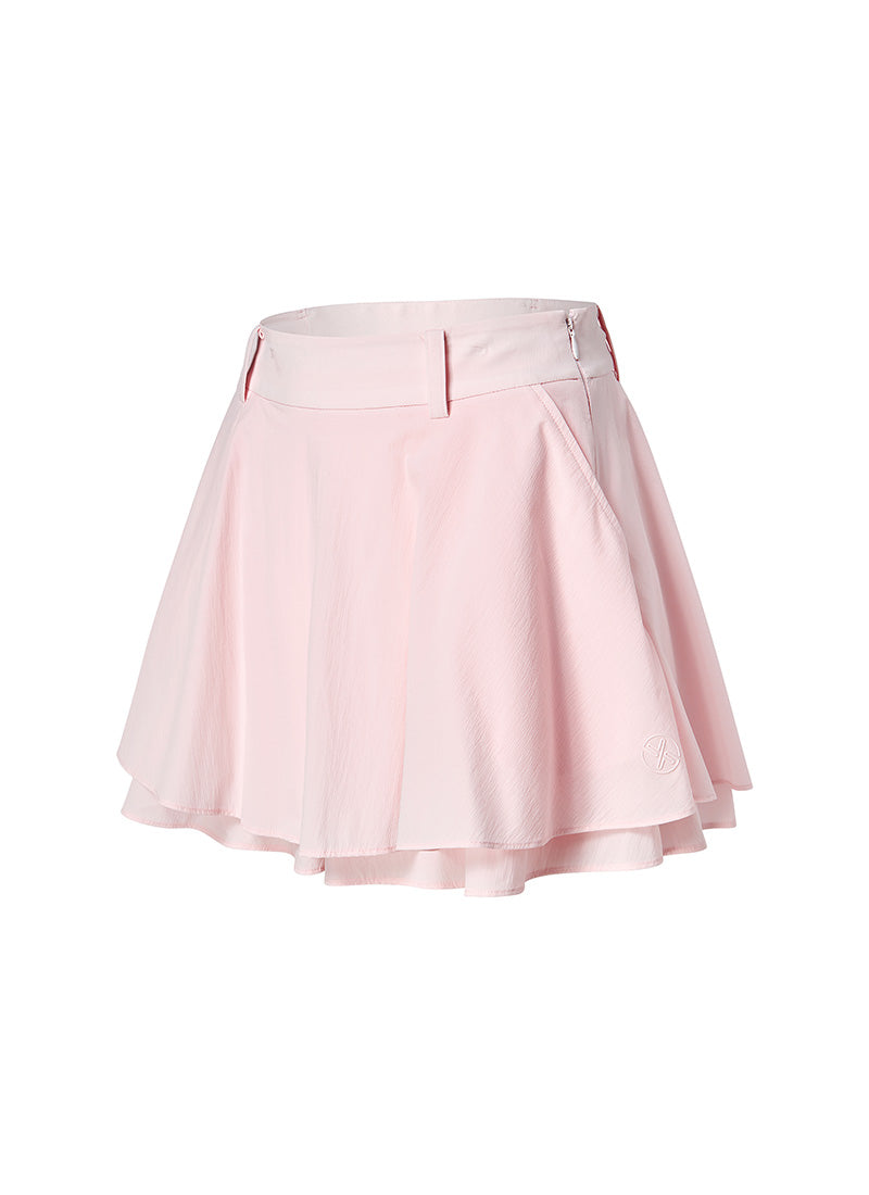 Magic Hole Flared Culotte Skirt
