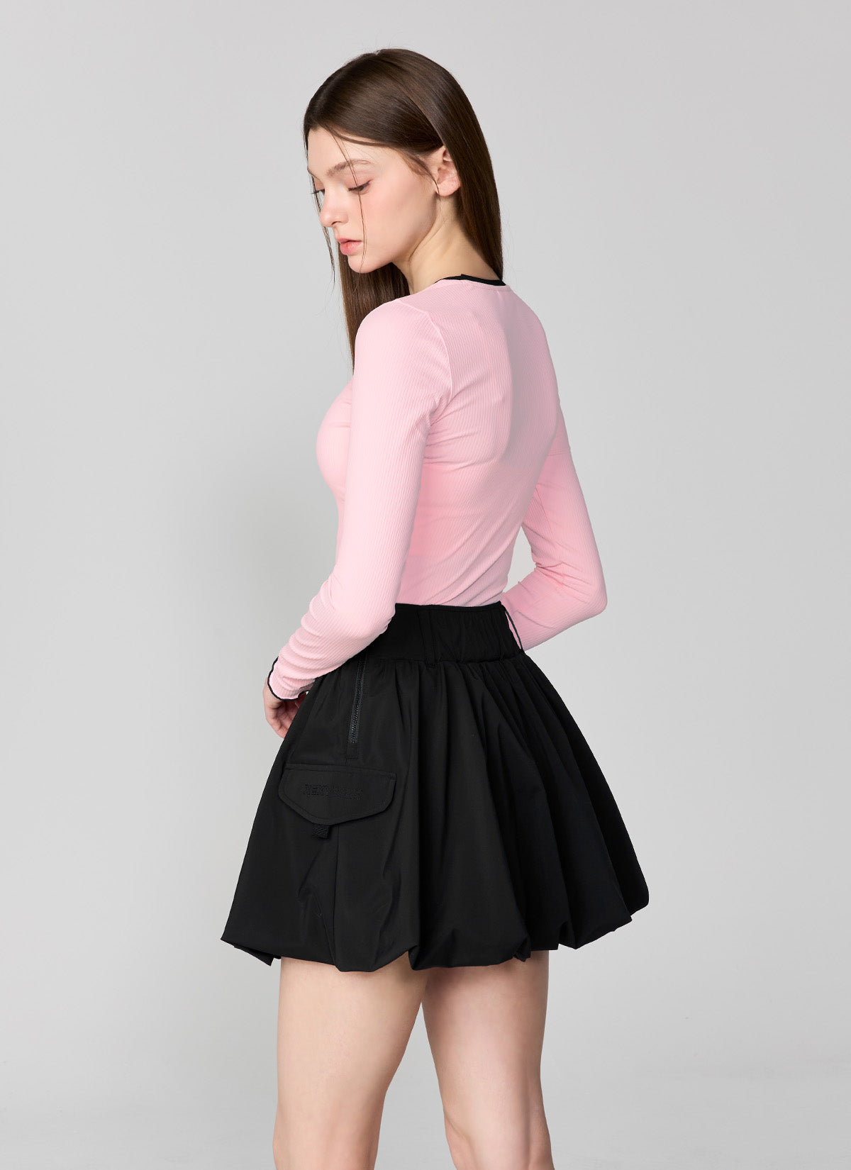 Out Pocket Balloon Skirt