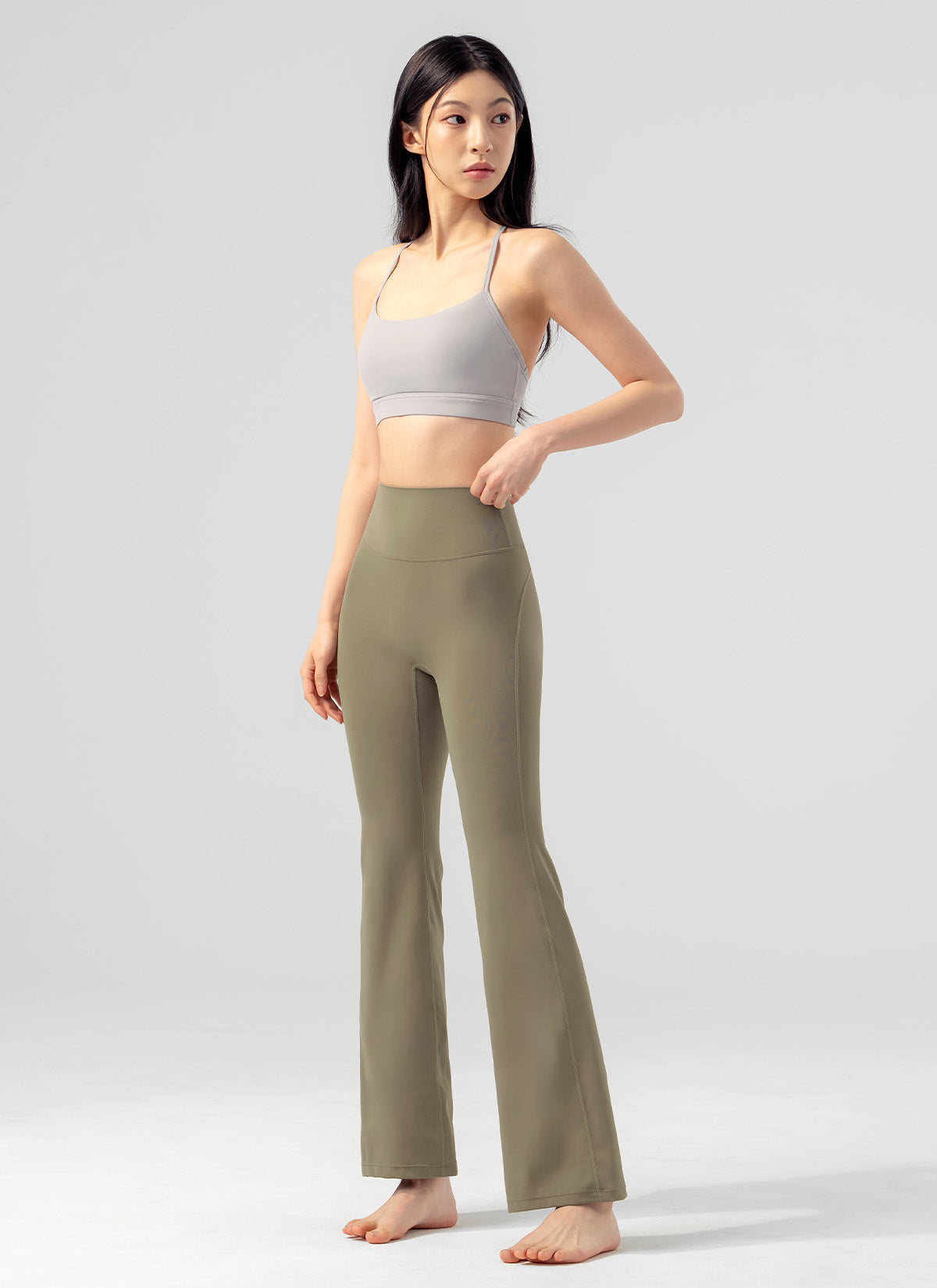 Black Label Signature Power Rise Bootscut Pants (Short)