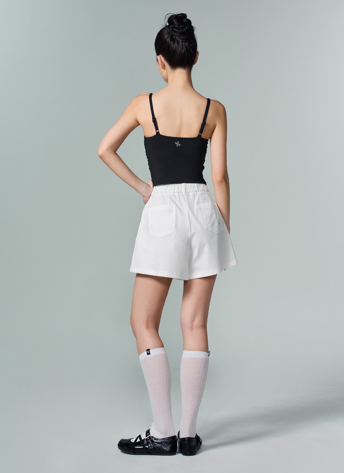 Unbalanced Layered Crop Top