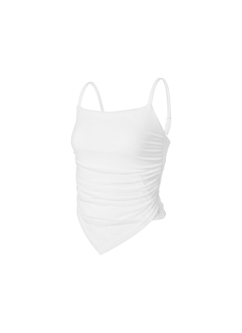 Unbalanced Layered Crop Top