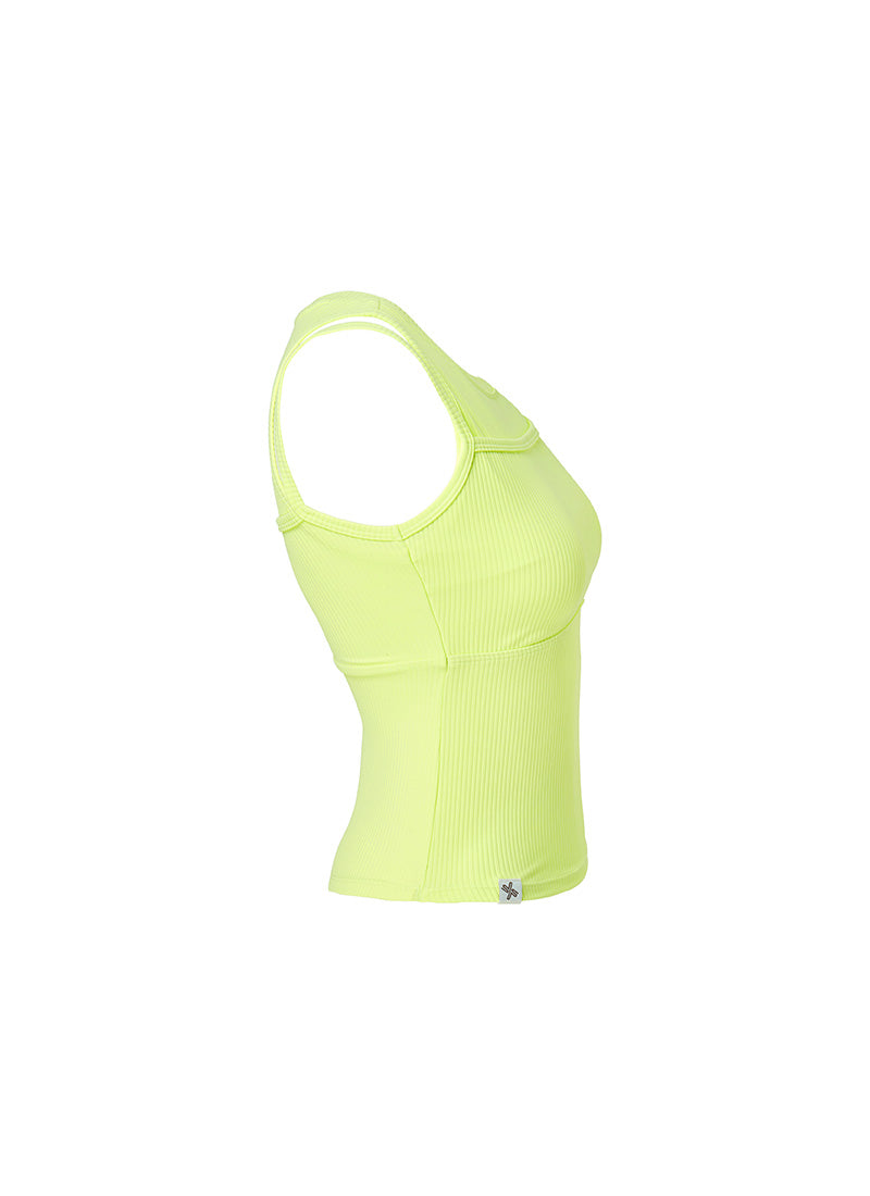 Soft Ribbed Layered Tank Top