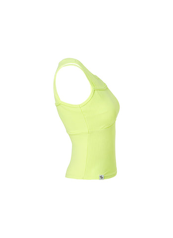 Soft Ribbed Layered Tank Top