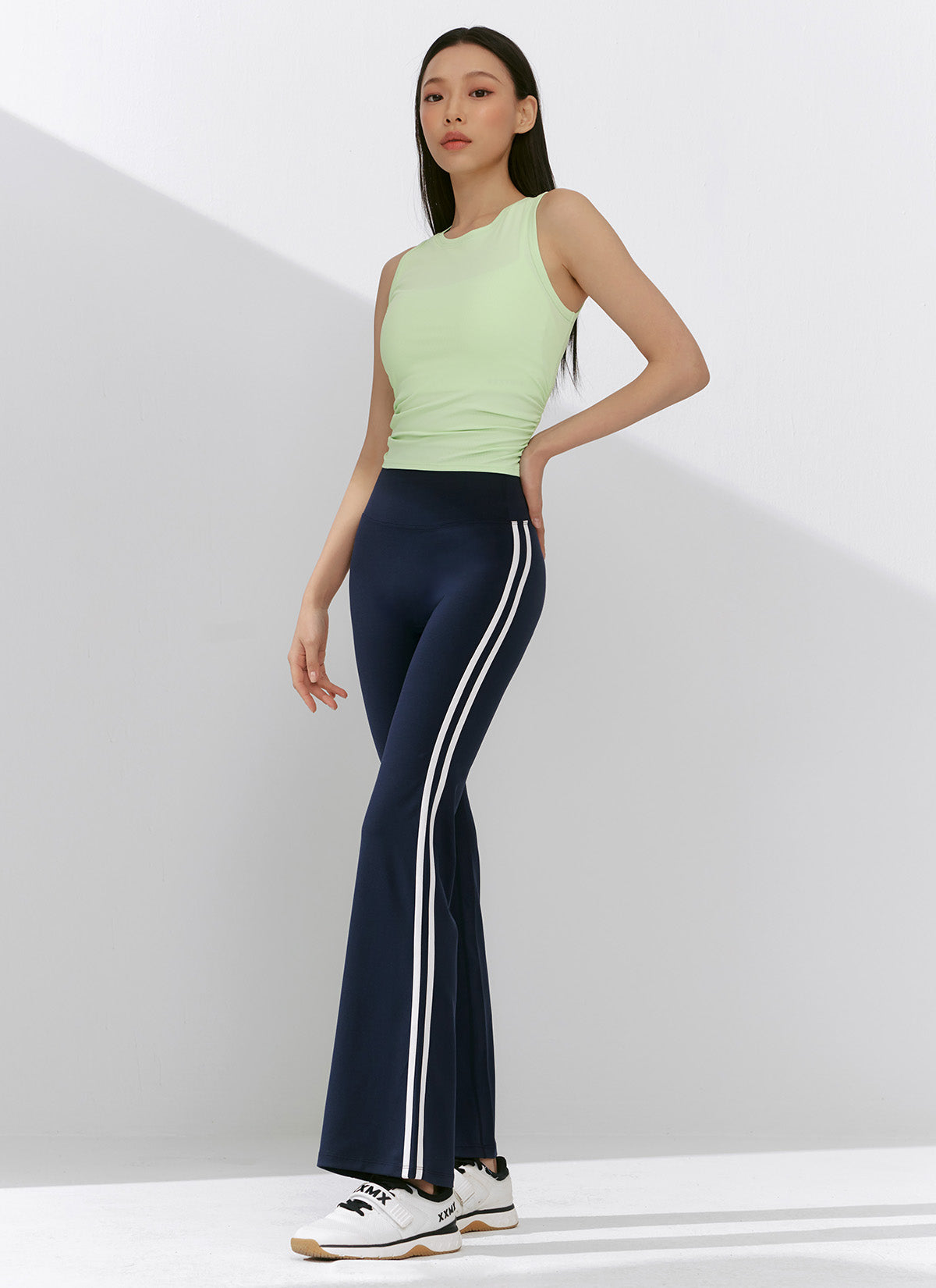 Comfort Fine Track Line Bootscut Leggings