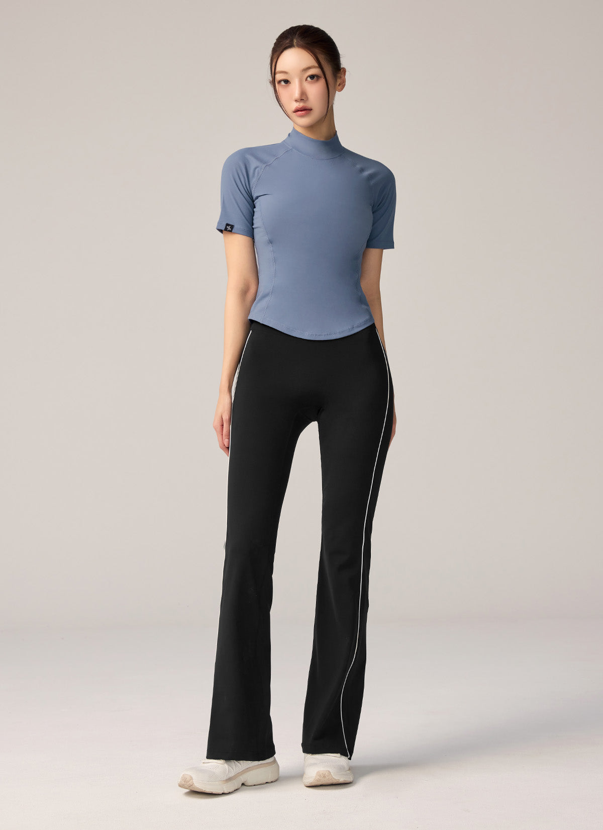 Comfort Fine Piping Boots Cut Leggings