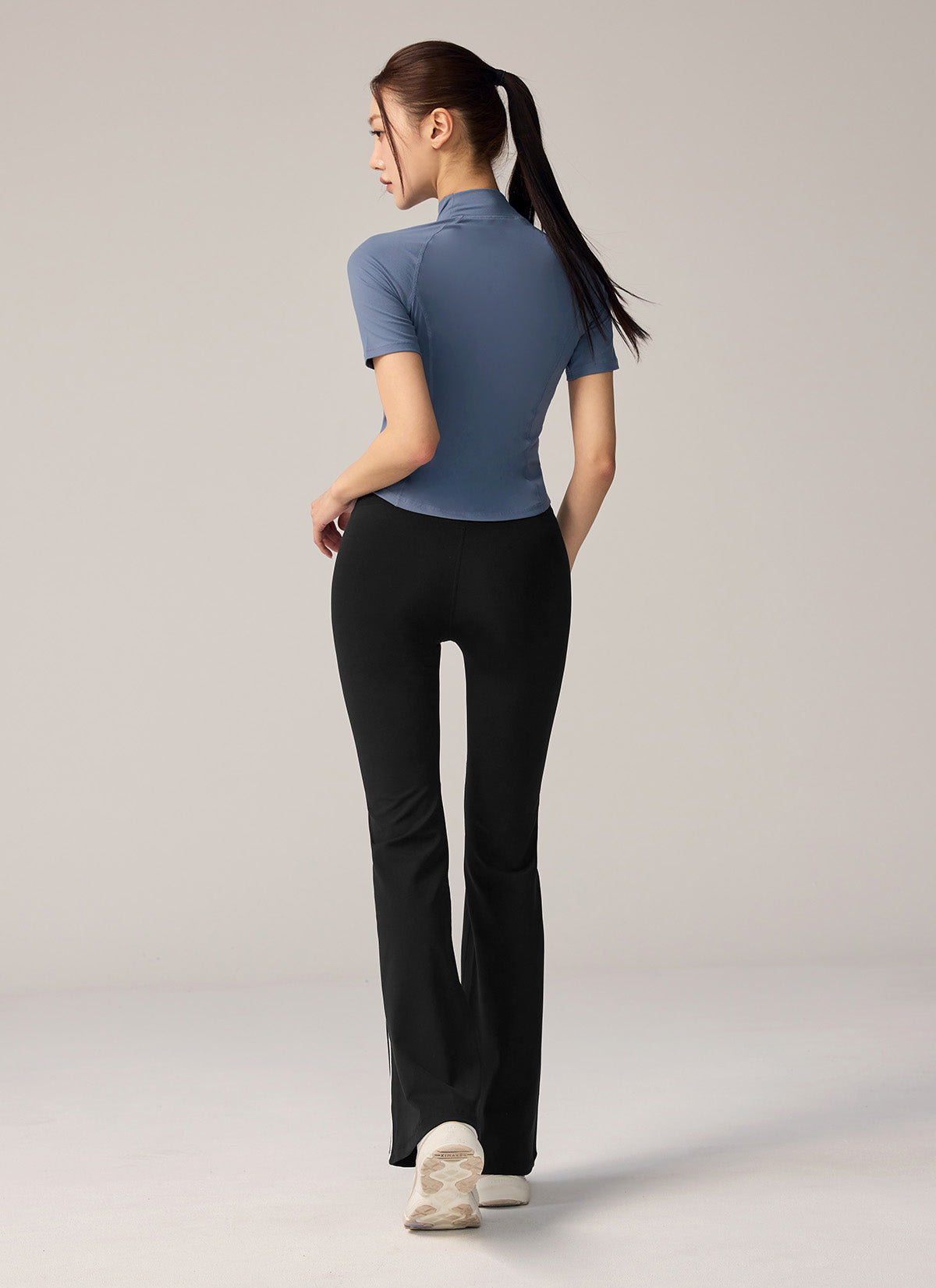 Comfort Fine Piping Boots Cut Leggings